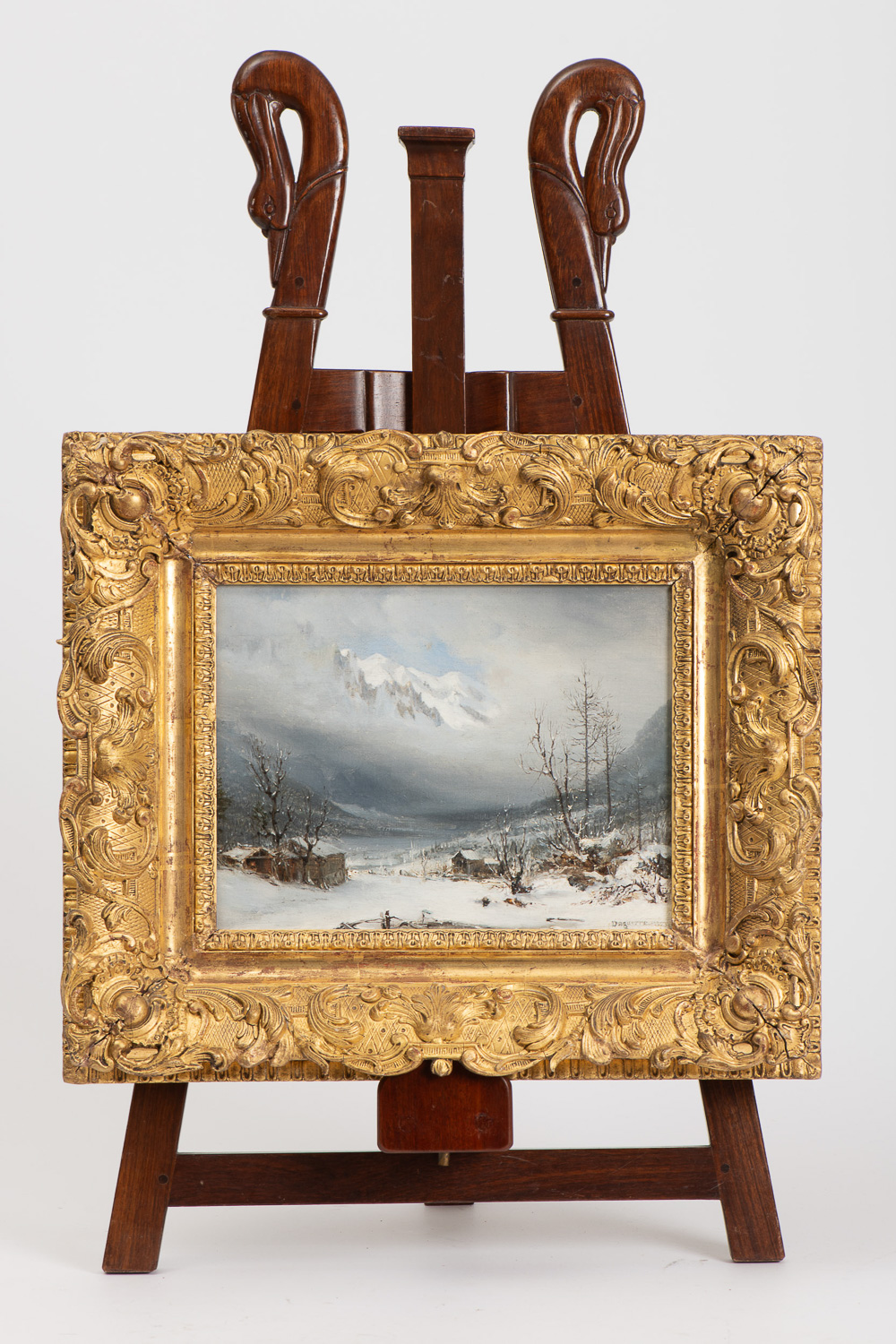 « Paysage enneigé Chamonix »