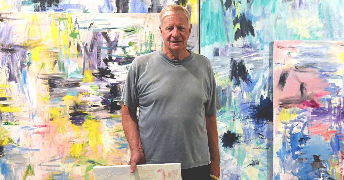 Louis Cane au PAD Paris du 8 au 12 avril — un regard porté par la Galerie Androt & Fils